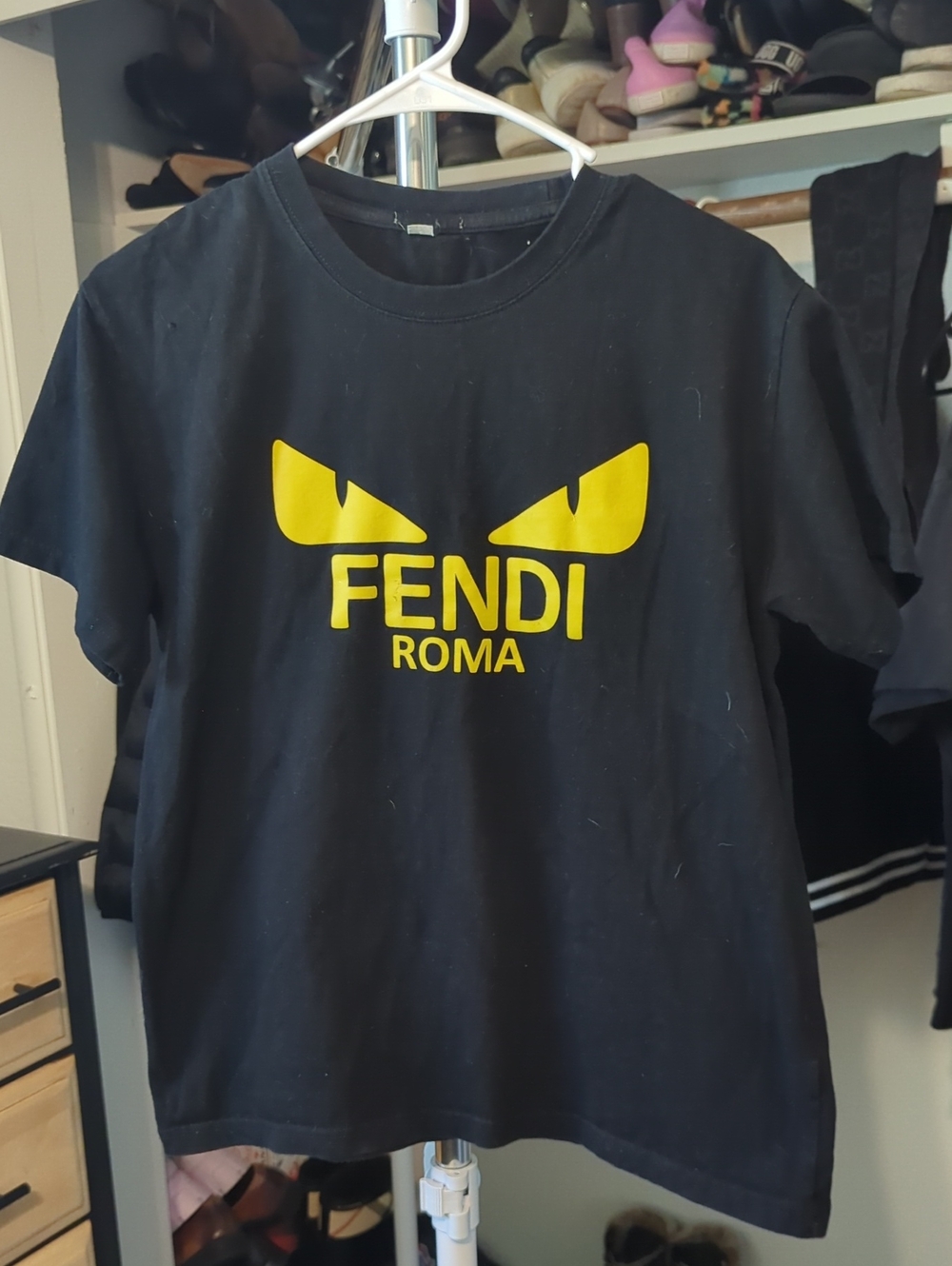 Fendi Monster Eyes Shirt Size Medium